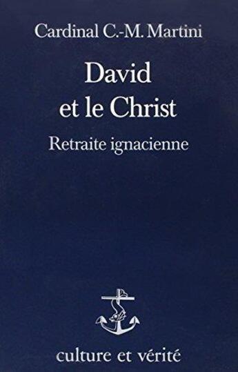 Couverture du livre « David et le christ » de Carlo Maria Martini aux éditions Lessius