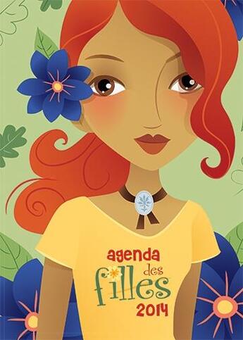 Couverture du livre « Agenda des filles 2014 » de  aux éditions Presses Aventure