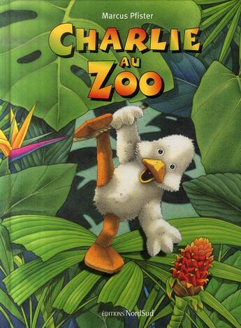 Couverture du livre « Charlie au zoo » de Marcus Pfister aux éditions Nord-sud