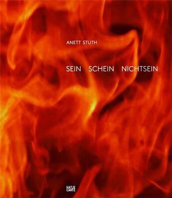 Couverture du livre « Anett stuth sein schein nichtsein /anglais/allemand » de Stuth Anett aux éditions Hatje Cantz