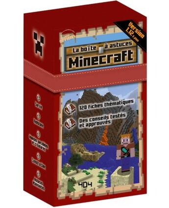 Couverture du livre « La boite a astuces - minecraft » de Stephane Pilet aux éditions 404 Editions