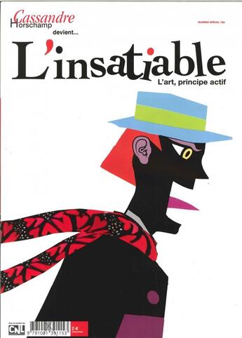 Couverture du livre « Cassandre n 106 affiche aout 2016 » de  aux éditions Cassandre