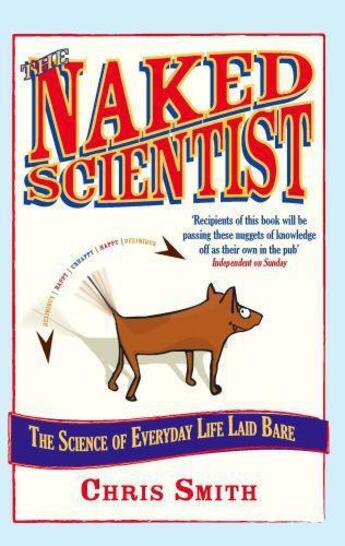 Couverture du livre « The Naked Scientist » de Chris Smith aux éditions Little Brown Book Group Digital