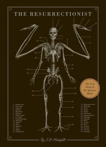 Couverture du livre « THE RESURRECTIONIST - THE LOST WORK OF DR. SPENCER BLACK » de E.B Hudspeth aux éditions Quirk Books