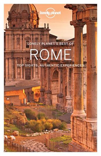 Couverture du livre « Best of Rome » de  aux éditions Lonely Planet France