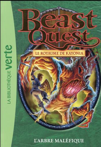 Couverture du livre « Beast Quest Tome 39 : l'arbre maléfique » de Adam Blade aux éditions Hachette Jeunesse