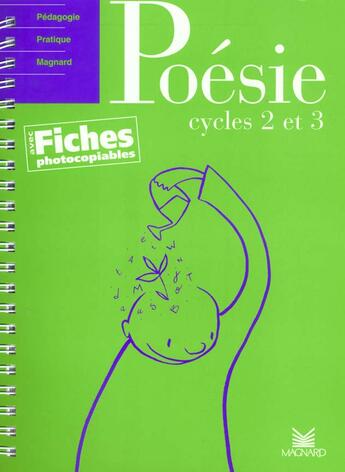 Couverture du livre « Fichier de poésie photocopiable ; cycles 2 et 3 » de Jocquel P. aux éditions Magnard