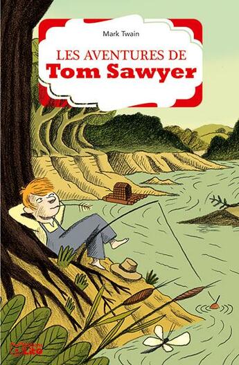 Couverture du livre « Les aventures de Tom Sawyer » de Mark Twain et Benoit Perroud aux éditions Lito