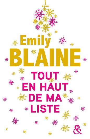 Couverture du livre « Tout en haut de ma liste » de Emily Blaine aux éditions Harlequin