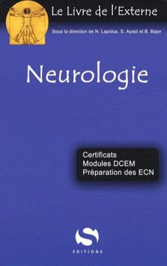 Couverture du livre « Neurologie le » de  aux éditions Medxls