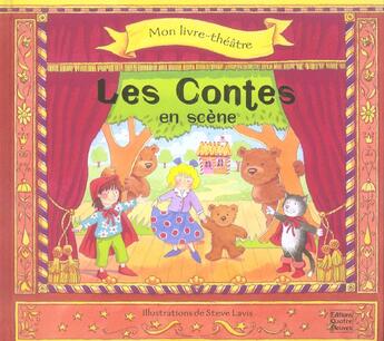 Couverture du livre « Les contes en scene » de  aux éditions Quatre Fleuves