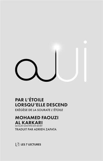 Couverture du livre « Par l'étoile lorsqu'elle descend » de Mohamed Faouzi Al Karkari aux éditions Books On Demand