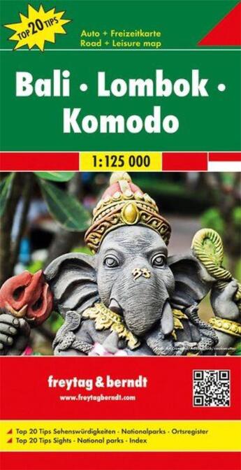 Couverture du livre « Bali lombok komodo » de  aux éditions Freytag Und Berndt