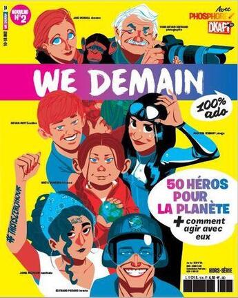 Couverture du livre « WE DEMAIN ; ado » de We Demain aux éditions We Demain