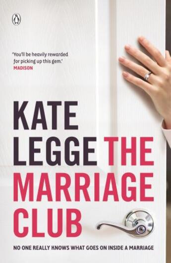 Couverture du livre « The Marriage Club » de Legge Kate aux éditions Penguin Books Ltd Digital