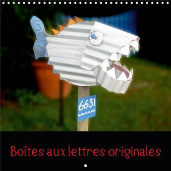 Couverture du livre « Boîtes aux lettres originales (Calendrier mural 2020 300 × 300 mm Square) ; Des boîtes aux lettres uniques à la touche néo-zélandaise. (Calendrier mensuel, 14 Pages ) » de Raphaela Tesch aux éditions Calvendo