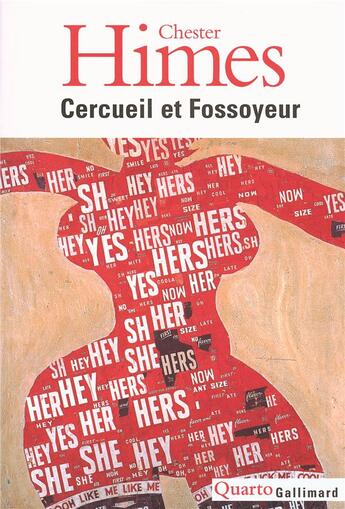 Couverture du livre « Cercueil et fossoyeur » de Chester Himes aux éditions Gallimard