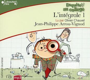 Couverture du livre « Enquête au collège - L'Intégrale 1 » de Jean-Philippe Arrou-Vignod aux éditions Epagine