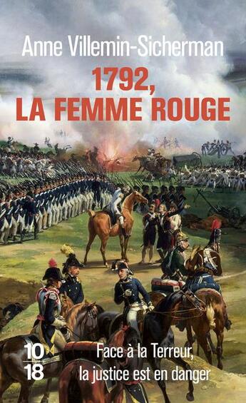 Couverture du livre « 1792, la femme rouge » de Anne Villemin-Sicherman aux éditions 10/18