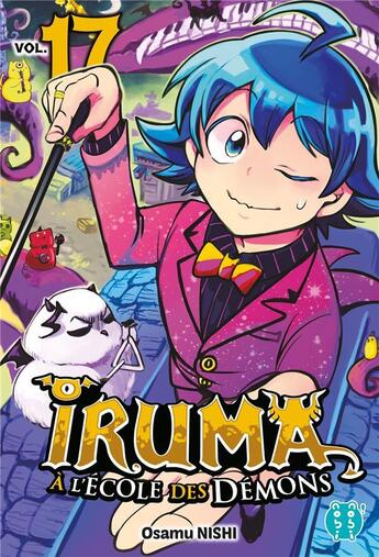 Couverture du livre « Iruma à l'école des démons Tome 17 » de Osamu Nishi aux éditions Nobi Nobi