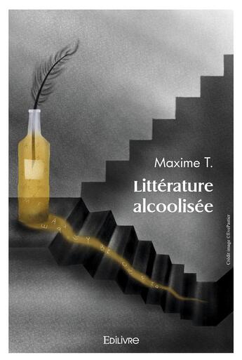 Couverture du livre « Litterature alcoolisee » de T. Maxime aux éditions Edilivre