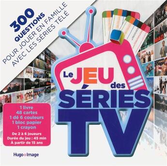 Couverture du livre « Le jeu des séries TV ; coffret » de Paolini Isabelle aux éditions Hugo Image