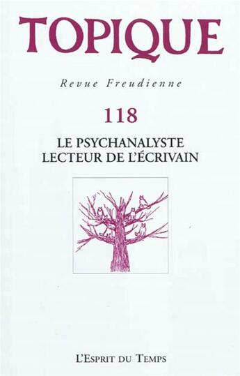 Couverture du livre « Revue Topique n.118 : la responsabilité du théoricien » de Revue Topique aux éditions L'esprit Du Temps