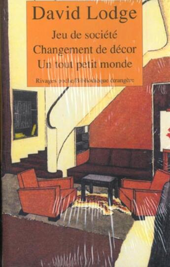 Couverture du livre « Coffret David Lodge ; Trilogie De Rummidge » de David Lodge aux éditions Rivages