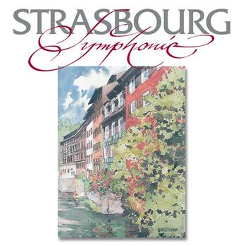 Couverture du livre « Strasbourg symphonie ; pochette A » de Jean-Paul Ehrismann aux éditions Gerard Klopp