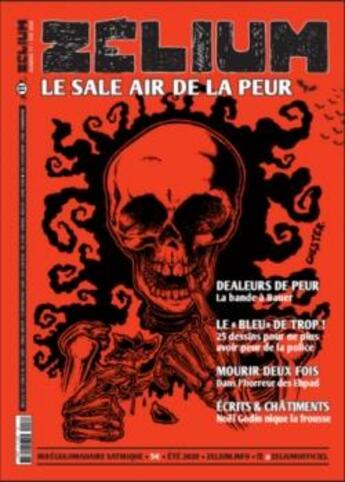 Couverture du livre « Zelium magazine - t11 - zelium n 11 : le sale air de la peur » de  aux éditions Zelium