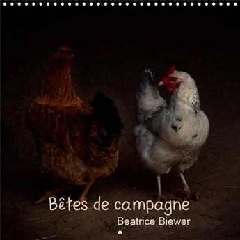 Couverture du livre « Des animaux de nos campagnes c » de Beatrice Biewer aux éditions Calvendo