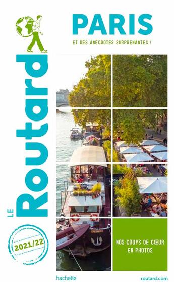 Couverture du livre « Guide du Routard : Paris (édition 2021/2022) » de Collectif Hachette aux éditions Hachette Tourisme