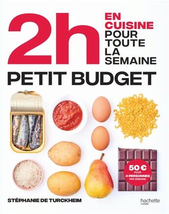 Couverture du livre « En 2h je cuisine pas cher » de  aux éditions Hachette Pratique