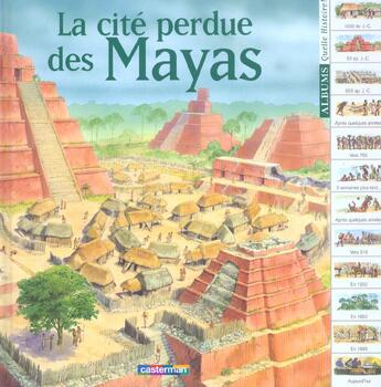 Couverture du livre « Cite perdue des mayas (la) t9 » de Dennis Harris aux éditions Casterman