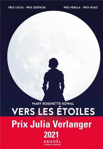 Couverture du livre « Vers les étoiles » de Mary Robinette Kowal aux éditions Denoel