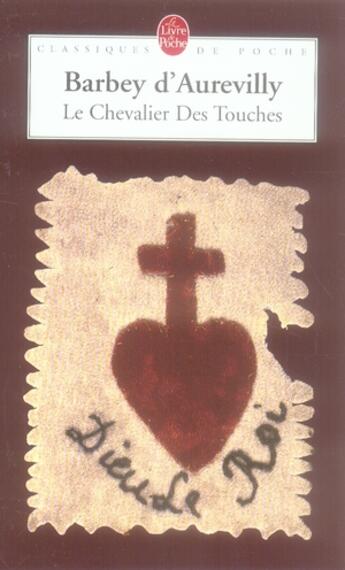Couverture du livre « Le chevalier des touches » de Barbey D'Aurevilly aux éditions Le Livre De Poche