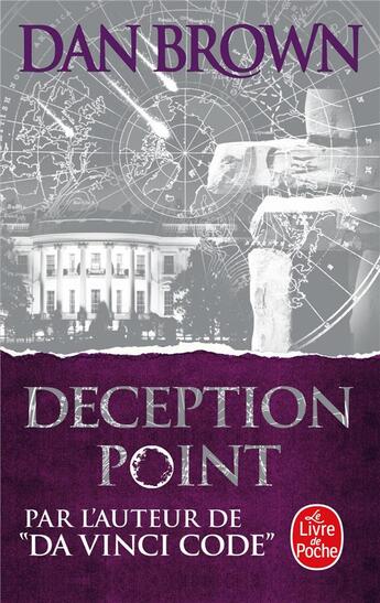 Couverture du livre « Deception point » de Dan Brown aux éditions Le Livre De Poche