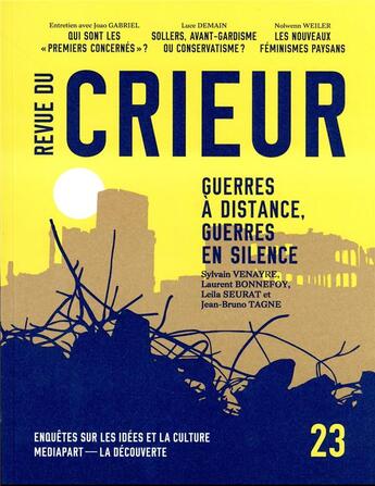 Couverture du livre « Revue du Crieur N° 23 » de La Decouverte/Mediap aux éditions La Decouverte