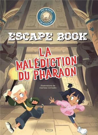 Couverture du livre « La malediction du pharaon » de  aux éditions Kimane