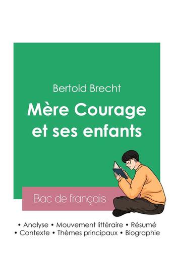 Couverture du livre « Réussir son Bac de français 2023 : Analyse de Mère Courage et ses enfants de Bertold Brecht » de Bertold Brecht aux éditions Bac De Francais