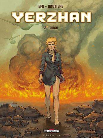 Couverture du livre « Yerzhan Tome 2 ; Laïka » de Efa et Regis Hautiere aux éditions Delcourt