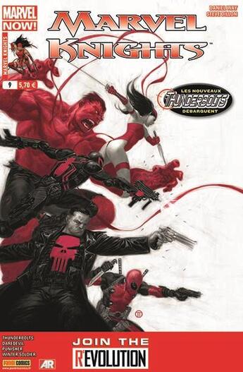 Couverture du livre « Marvel knights 09 » de Daniel Way aux éditions Panini Comics Mag