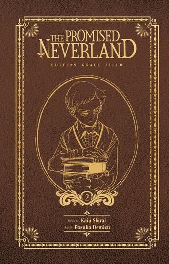 Couverture du livre « THE PROMISED NEVERLAND T02 - ÉDITION GRACE FIELD » de  aux éditions Crunchyroll