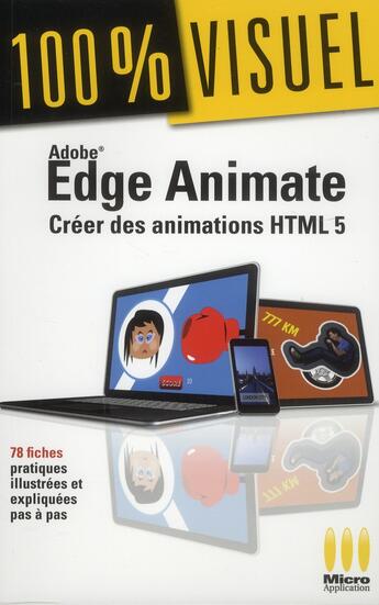 Couverture du livre « Edge Animate » de Elisabeth Sancey aux éditions Ma