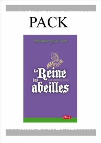 Couverture du livre « La reine des abeilles 1ex » de J W Grimm aux éditions Pemf