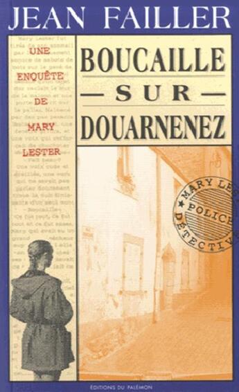 Couverture du livre « Boucaille sur Douarnenez » de Jean Failler aux éditions Palemon