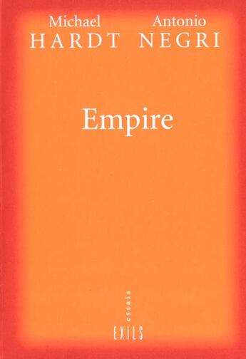 Couverture du livre « Empire » de  aux éditions Exils