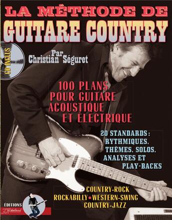 Couverture du livre « Guitare country rebillard cd » de Christian Seguret aux éditions Jj Rebillard