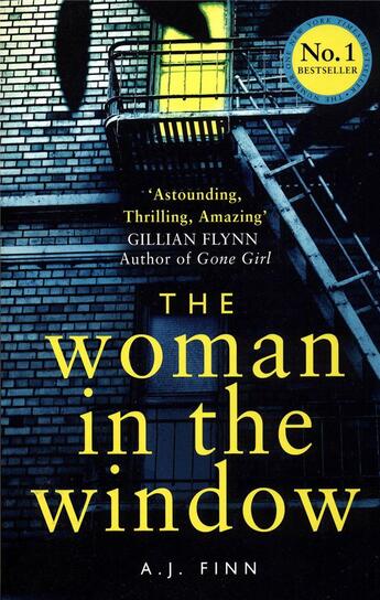 Couverture du livre « The woman in the window » de A.J. Finn aux éditions Harper Collins Uk