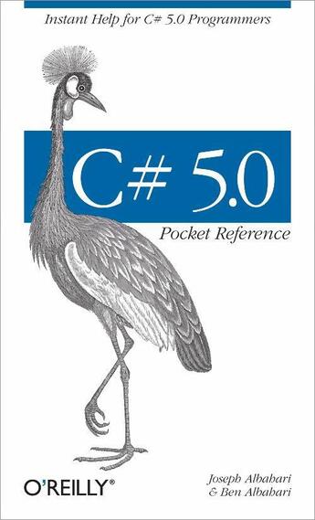 Couverture du livre « C# 5.0 Pocket Reference » de Joseph Albahari et Ben Albahari aux éditions Epagine